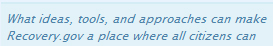 A section in the center of the page