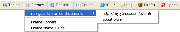 Second half of toolbar